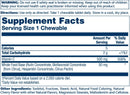 vitamin c chewable 500 mg solaray supplement facts
