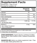 liposomal vitamin c liquid dr. mercola supplement facts