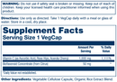 vitamin c timed-release (solaray) supplement facts