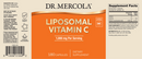 liposomal vitamin c dr. mercola label