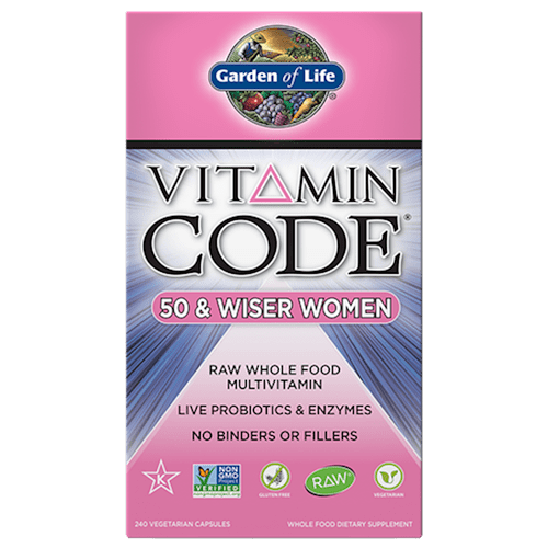 Vitamin Code 50 & Wise Women's Multi (Garden of Life)