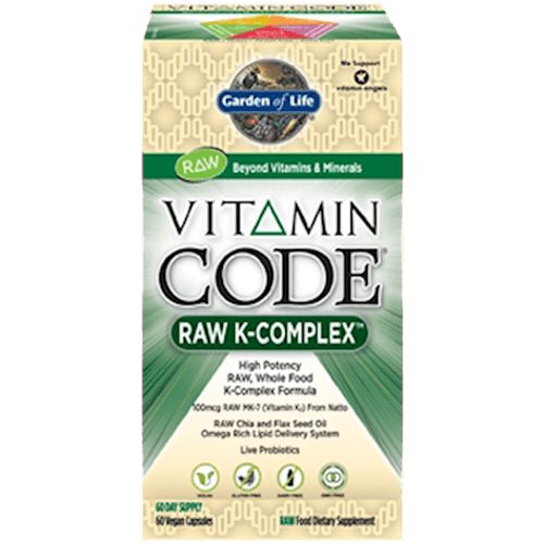 Vitamin Code RAW K-Complex (Garden of Life)