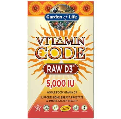 Vitamin Code Raw D3 5000 (Garden of Life)
