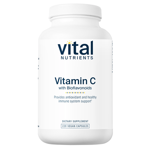 Vitamin C with Bioflavonoids 220ct Vital Nutrients