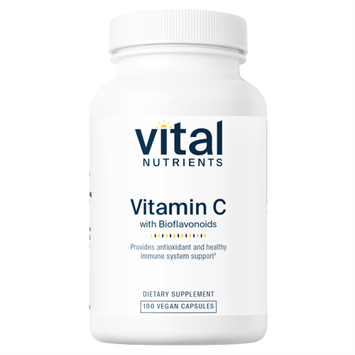 Vitamin C with Bioflavonoids 100ct Vital Nutrients