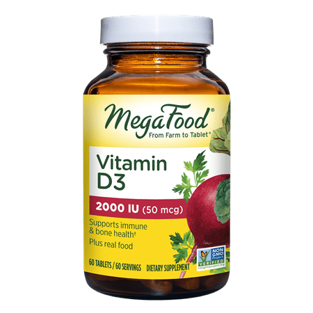 Vitamin D-3 2000 IU 60 Count (MegaFood)