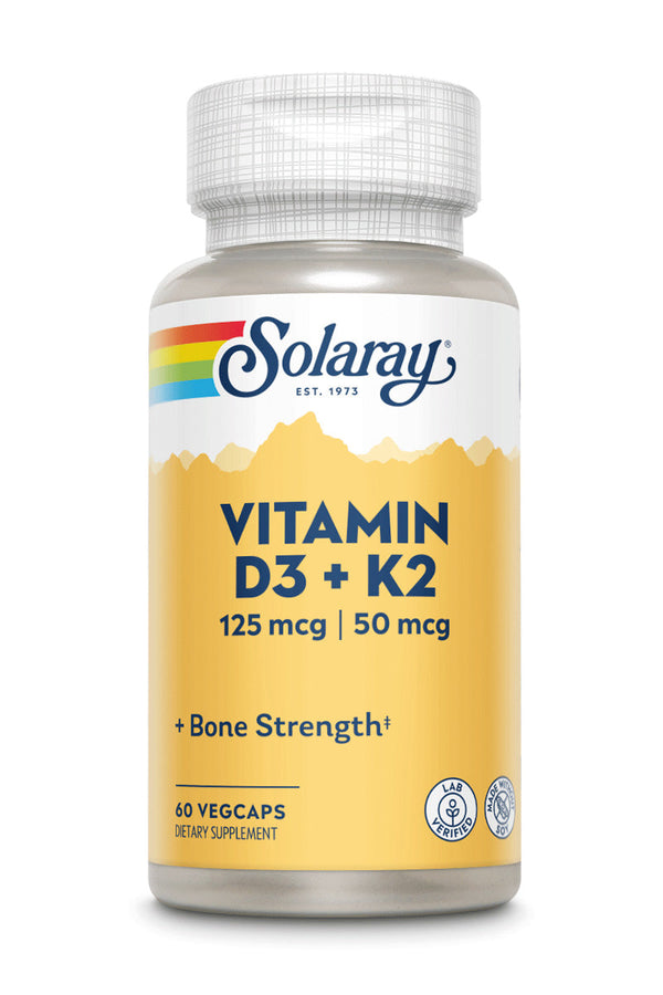 Vitamin D-3 & K-2 Solaray