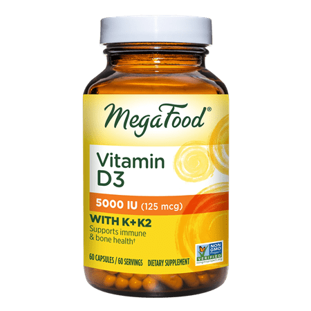 Vitamin D3 5000 IU 60 Count (MegaFood)