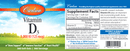 vitamin d3 5000 iu carlson labs label