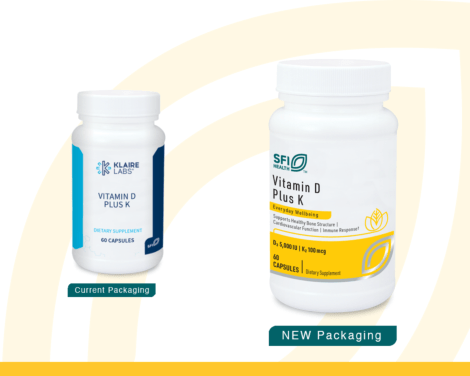 Vitamin D Plus K (Klaire Labs) New