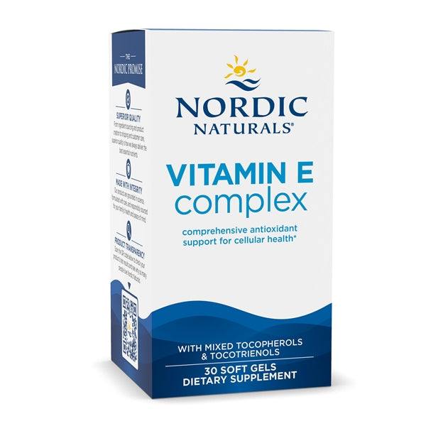 Vitamin E Complex 30 Soft Gels Unflavored (Nordic Naturals)