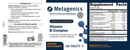 vitamin b-complex | glycogenics (metagenics) label