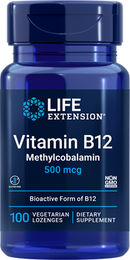 vitamin b12 methylcobalamin 500 mcg (life extension)