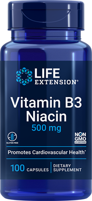 vitamin b3 niacin (life extension)