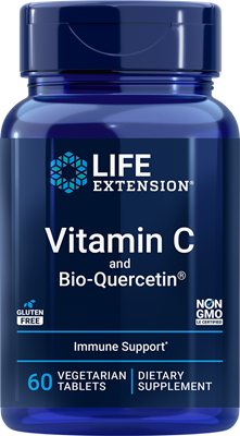 vitamin c and bio-quercetin phytosome (life extension)