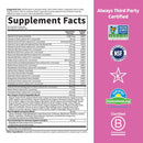 vitamin code 50 & wise women's multi garden of life supplement facts