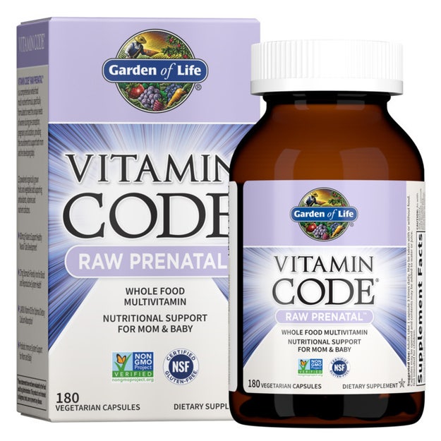 buy vitamin code raw prenatal garden of life