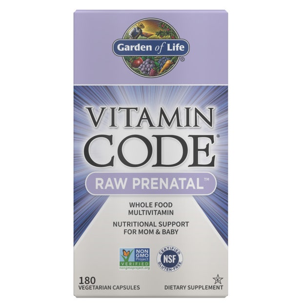 vitamin code raw prenatal garden of life