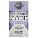 vitamin code raw prenatal garden of life