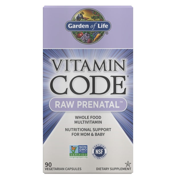 vitamin code raw prenatal garden of life