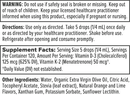 vitamin d3 k2 emulsion (nutra biogenesis) supplement facts