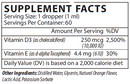 vitamin d3 liquid vinco supplement facts