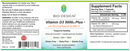 vitamin d3 5000 plus natural mk-7 bio-design label