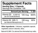 vitamin d3 5000 plus natural mk-7 bio-design supplement facts