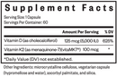 vitamin d3 + k2 seeking health supplement facts
