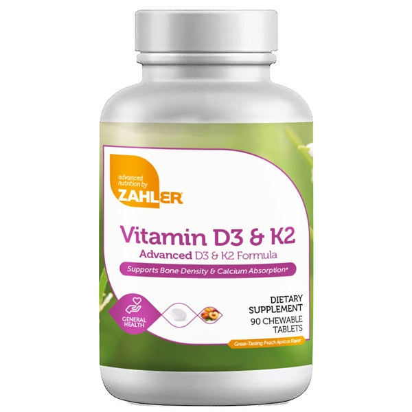 vitamin d3 & k2 advanced nutrition by zahler