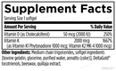 vitamin d3 pro designs for sport supplement facts