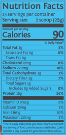 warrior blend chocolate sunwarrior nutrition facts
