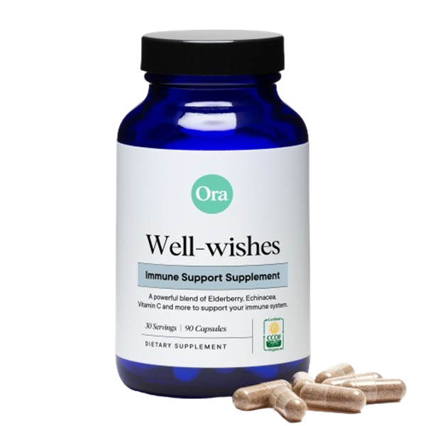 Well-wishes: Immune Support Capsules (Ora Organic)