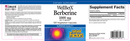 wellbetx berberine 500 mg natural factors label