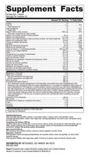 wellness essentials brain health (metagenics) supplement facts