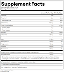 whey factors unflavored powder (natural factors) supplement facts