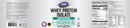 whey protein isolate unflavored (now sports) label