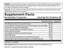 white willow forte (nutra biogenesis) supplement facts