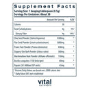 whole fiber fusion vital nutrients supplement facts