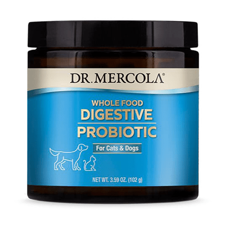 Whole Food Digestive Probiotic for Pets (Dr. Mercola)