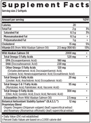 Wholemega 1000 mg 60 Count