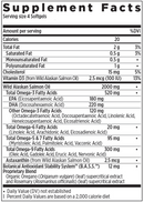 wholemega fish oil tiny caps (new chapter) supplement facts