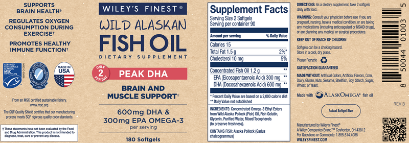 buy wild alaskan fish oil peak dha