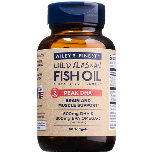wild alaskan fish oil peak dha wiley's finest