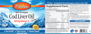 Wild Norwegian Cod Liver Oil