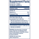 wild alaskan fish oil cholesterol support (wiley's finest) supplement facts