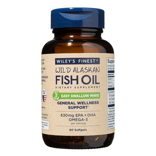 wild alaskan fish oil easy swallow wiley's finest