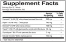 wobenzym n garden of life supplement facts