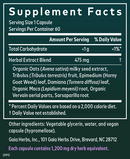 women's libido gaia herbs supplement facts