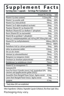 women's multivitamin essentials fairhaven health supplement facts